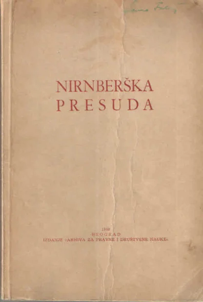 Nirnberška presuda